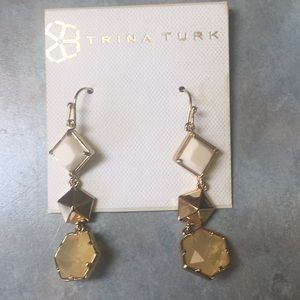 Trina Turk hanging earrings